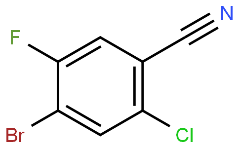 4-Bromo-2-chloro-5-fluorobenzonitrile