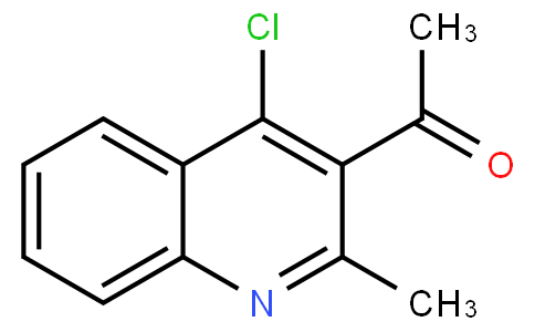 1-(4-chloro-2-methylquinolin-3-yl)ethanone