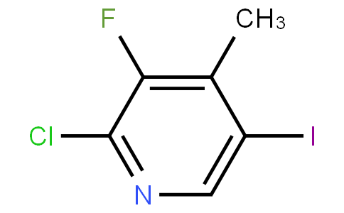 2-氯-3-氟-5-碘-4-甲基吡啶