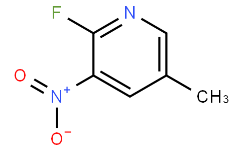 2-Fluoro-5-methyl-3-nitropyridine