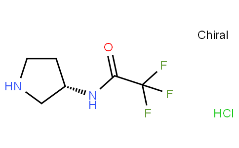 (3S)-(-)-3-(三氟乙酰氨基)吡咯烷鹽酸鹽