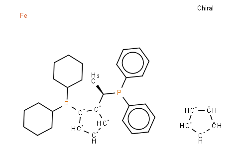 (R)-1-[(SP)-2-(二環(huán)己基膦)二茂鐵基乙基]二苯基膦