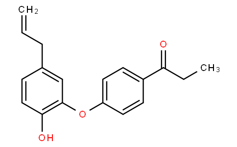 1-[4-(5-Allyl-2-hydroxyphenoxy)phenyl]-1-propanone