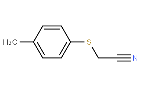 2-(4-methylphenyl)sulfanylacetonitrile