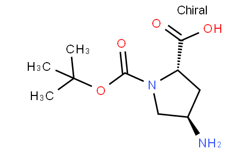 (2S,4R)-4-氨基吡咯烷-1,2-二甲酸 1-叔丁酯