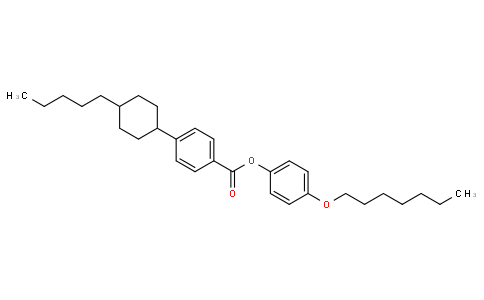 (4-heptoxyphenyl) 4-(4-pentylcyclohexyl)benzoate