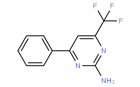 2-氨基-4-苯基-6-三氟甲基嘧啶