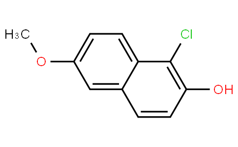 2-Naphthalenol, 1-chloro-6-methoxy-