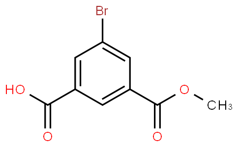 3-溴-5-甲氧羰基苯甲酸；3-溴-5-羧基苯甲酸甲酯
