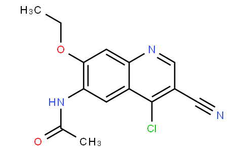 N-(4-氯-3-氰基-7-乙氧基喹啉-6-基)乙酰胺