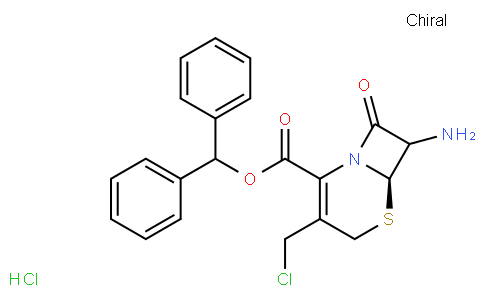 7-氨基-3-氯甲基-3-頭孢-4-羧酸二苯甲酯鹽酸鹽