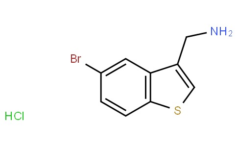 5-溴苯并[b]噻吩-3-甲胺