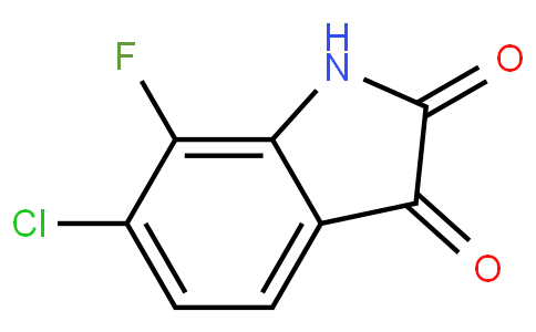 6-Chloro-7-fluoro-1H-indole-2,3-dione