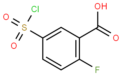 5-(氯磺?；?-2-氟苯甲酸