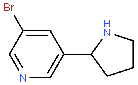 3-溴-5-(2-吡咯烷)吡啶