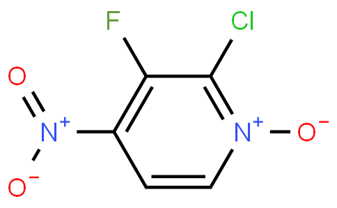 2-chloro-3-fluoro-4-nitro-1-oxidopyridin-1-ium