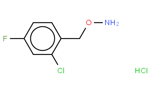O-[(2-chloro-4-fluorophenyl)methyl]hydroxylamine,hydrochloride