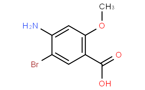 4-Amino-5-bromo-2-methoxybenzenecarboxylic acid