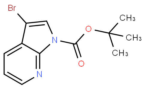 tert-butyl 3-bromopyrrolo[2,3-b]pyridine-1-carboxylate