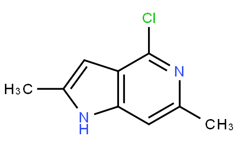 4-chloro-2,6-dimethyl-1H-pyrrolo[3,2-c]pyridine