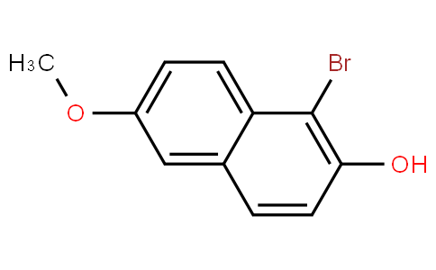 1-bromo-6-methoxynaphthalen-2-ol