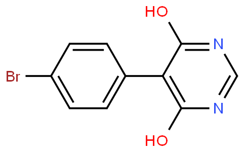 5-(4-bromophenyl)pyrimidine-4,6-diol