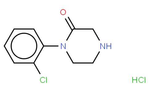 1-(2-chlorophenyl)piperazin-2-one,hydrochloride