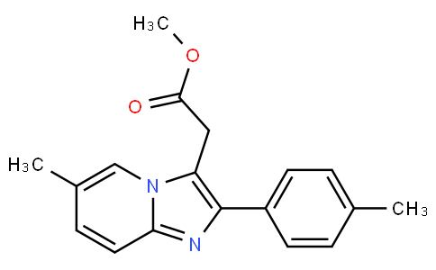 methyl 2-[6-methyl-2-(4-methylphenyl)imidazo[1,2-a]pyridin-3-yl]acetate
