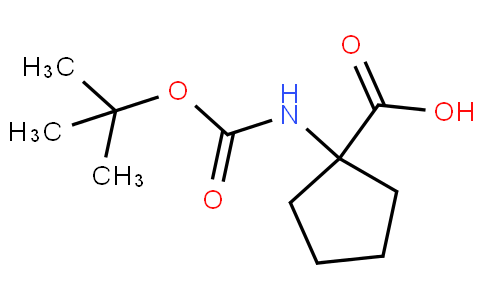 1-[(2-methylpropan-2-yl)oxycarbonylamino]cyclopentane-1-carboxylic acid