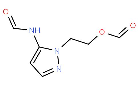 5-Formamido-1-[2-(formyloxy)ethyl]pyrazole