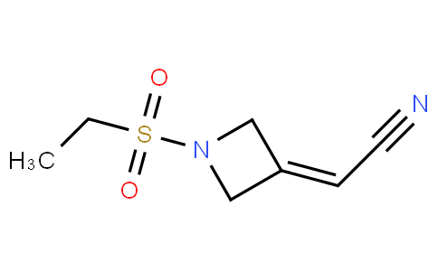 [1-(ethylsulfonyl)azetidin-3-ylidene]acetonitrile