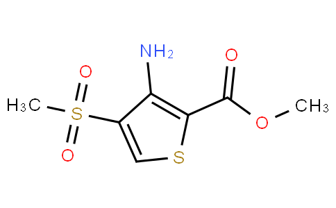 Methyl 3-amino-4-(methylsulfonyl)thiophene-2-carboxylate