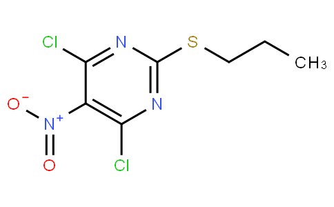 4,6-二氯-5-硝基-2-丙硫基嘧啶