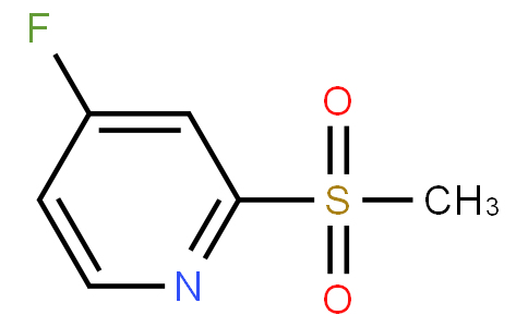 4-fluoro-2-methylsulfonylpyridine