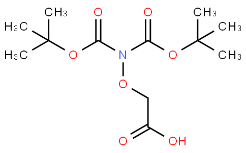 2-[bis[(2-methylpropan-2-yl)oxycarbonyl]amino]oxyacetic acid