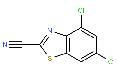 4,6-dichloro-1,3-benzothiazole-2-carbonitrile