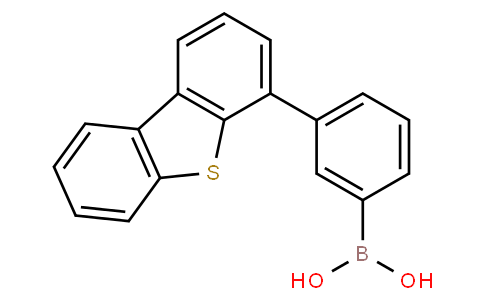 (3-dibenzothiophen-4-ylphenyl)boronic acid