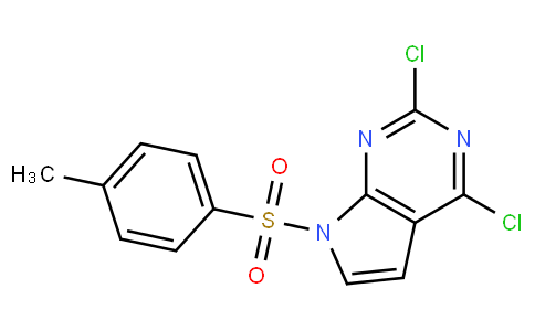 2,4-dichloro-7-(4-methylphenyl)sulfonylpyrrolo[2,3-d]pyrimidine
