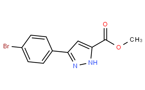 3-對溴苯基-5-甲酸甲酯-1H-吡唑