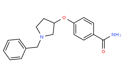 4-(1-benzylpyrrolidin-3-yl)oxybenzamide