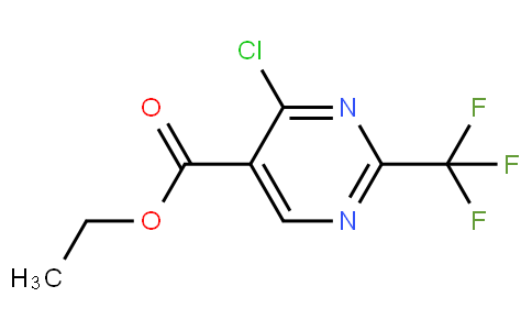 2-三氟甲基-4-氯嘧啶-5-羧酸乙酯