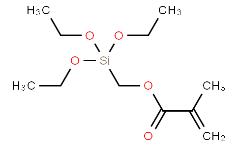 triethoxysilylmethyl 2-methylprop-2-enoate