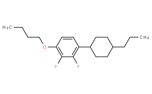 2,3-二氟-4-(反式-4-丙基環(huán)己基)丁氧基苯