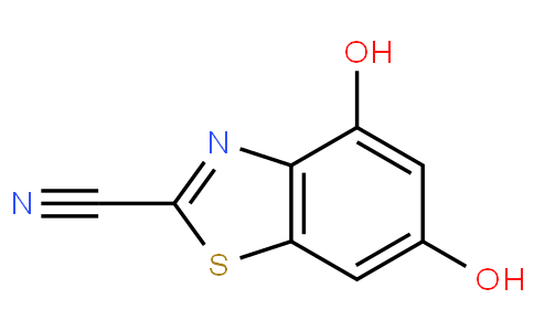 4,6-dihydroxy-1,3-benzothiazole-2-carbonitrile
