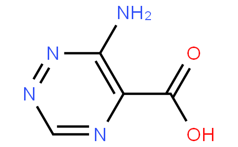 6-amino-1,2,4-triazine-5-carboxylic acid