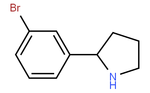 2-(3-bromophenyl)pyrrolidine