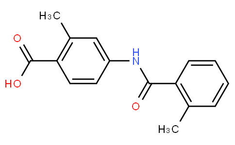 2-甲基-4-(2-甲基苯甲酰氨基)苯甲酸