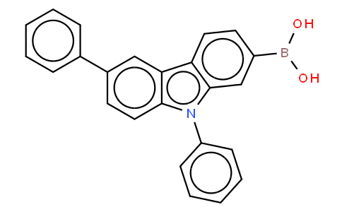 6,9-二苯基-9H-咔唑-3-基-3-硼酸