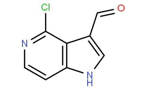 4-氯-1H-吡咯并[3,2-c]吡啶-3-羧醛