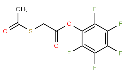 (2,3,4,5,6-pentafluorophenyl) 2-acetylsulfanylacetate